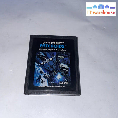 Vintage Asteroids Atari 2600 GAME CARTRIDGE
