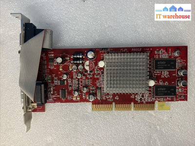 ~ Vintage Ati Radeon 9200 Se Video Card 128Mb Agp Cn-0R9200 Vga Dvi Port