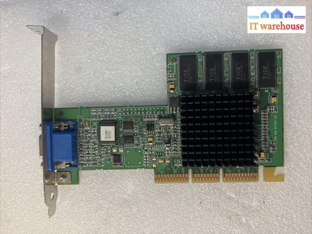 ~ Vintage ATI Rage 128 109-65700-20 Video Graphics Card VGA 32MB PN: 1025-B4030