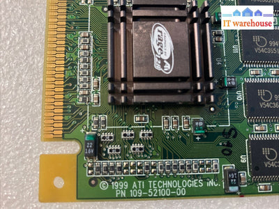 ~ Vintage ATI Rage 32MB RAM 109-52100-00 Windows 95/98/DOS Graphics Video Card