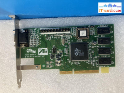 ~ Vintage ATI RAGE IIC AGP 109-52800-01 AGP 8MB SDRAM Video Graphics Card