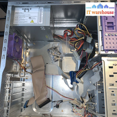 Vintage ~  ATIC Desktop Computer PC case with Power supply/ floppy drive/ CD-RW