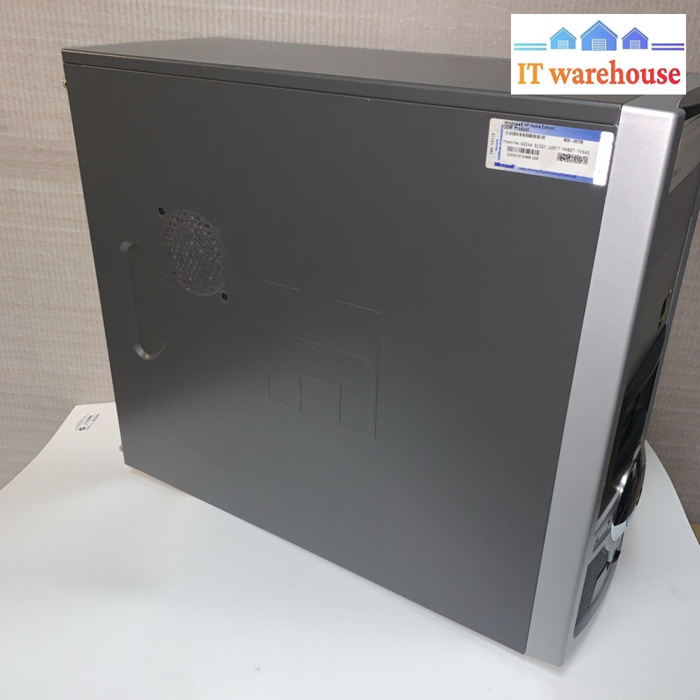 Vintage ~  ATIC Desktop Computer PC case with Power supply/ floppy drive/ CD-RW