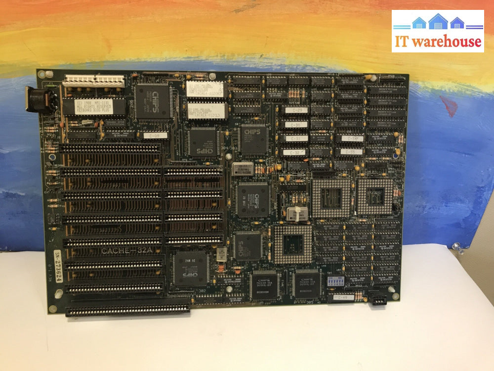 Vintage cache 32A  386 mainboard with cache support