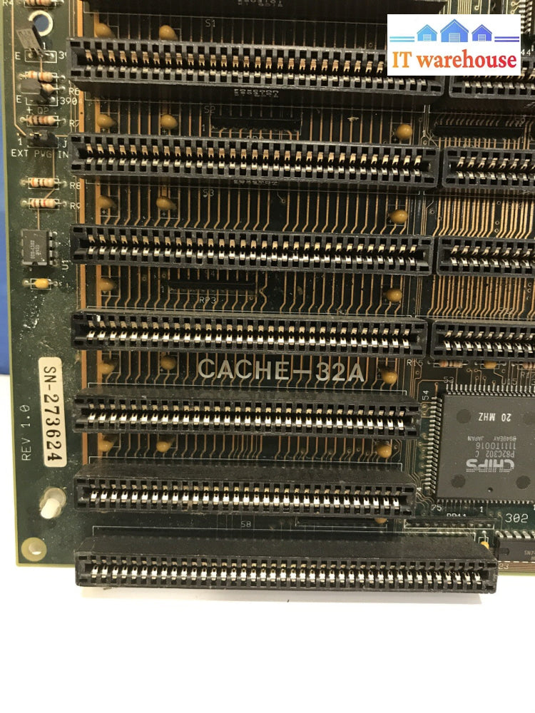 Vintage cache 32A  386 mainboard with cache support