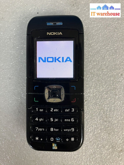 ~ Vintage Cell Phone Nokia 6030 B Rm-75 With Battery (Fido Network)