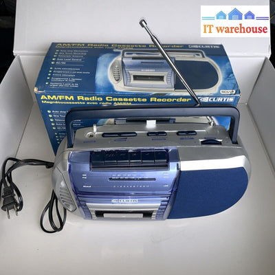 Vintage ~ curtis RC- 519 AM/FM radio & Cassette Tape Player