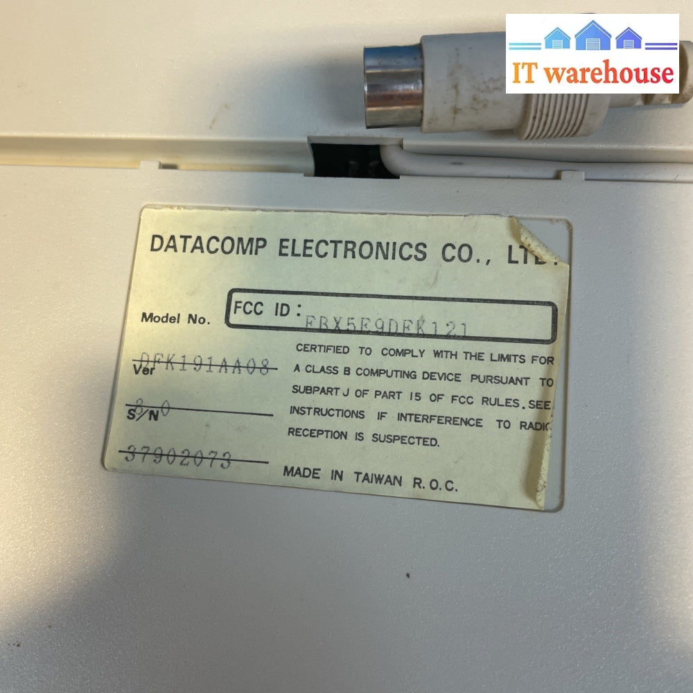 Vintage Datacomp click keyboard 5-pin