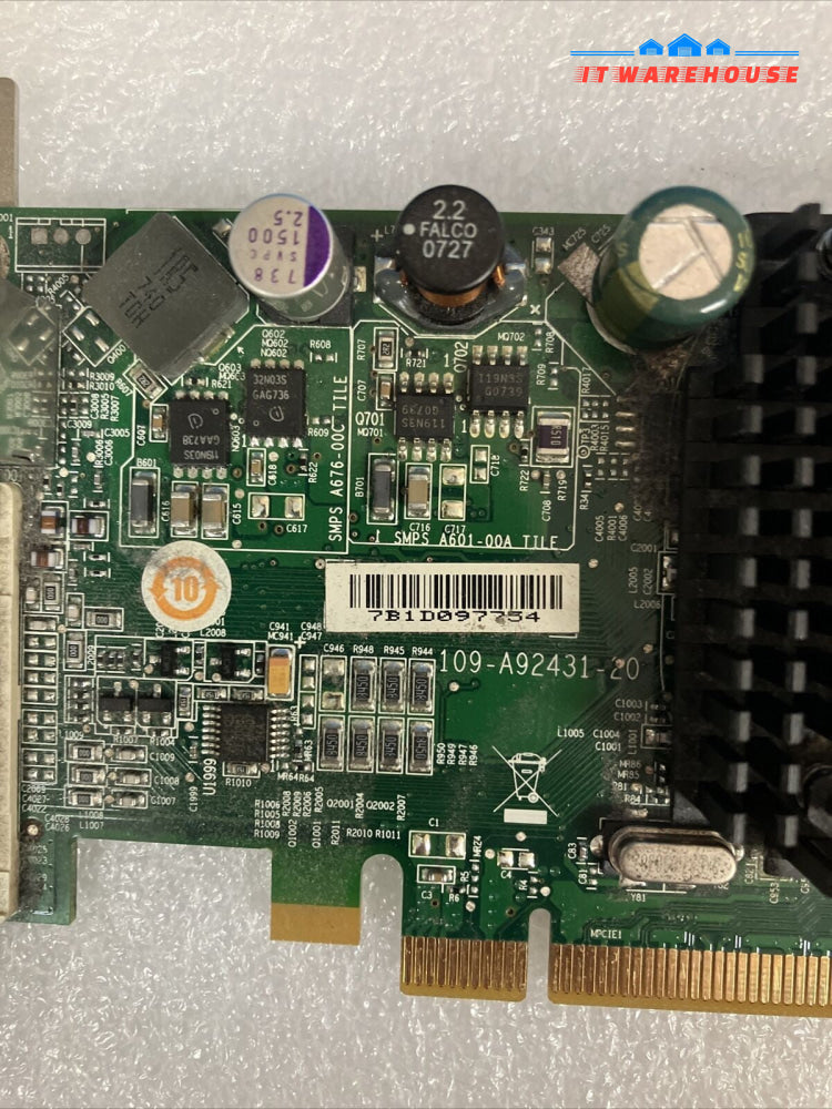Vintage Dell ATI Radeon CN-0GJ501 X1300 Pro 256MB PCI-E Graphics Card ~