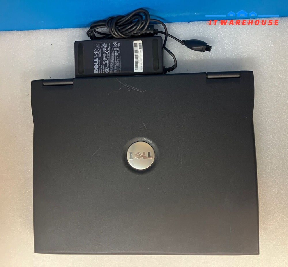 Vintage Dell Latitude 14'' Laptop Pentium III CPU 512MB RAM 20gb  HDD Win 2000 ~