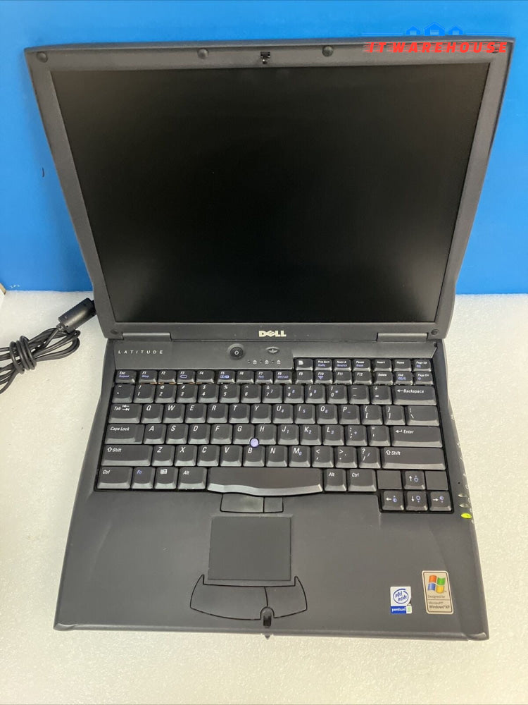 Vintage Dell Latitude 14'' Laptop Pentium III CPU 512MB RAM 20gb  HDD Win 2000 ~