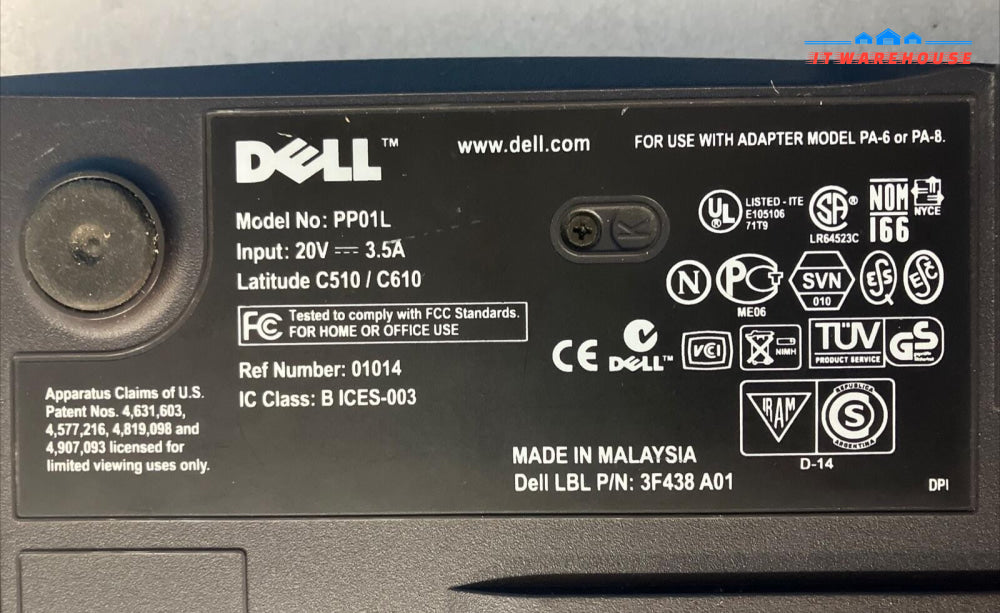 Vintage Dell Latitude 14'' Laptop Pentium III CPU 512MB RAM 20gb  HDD Win 2000 ~