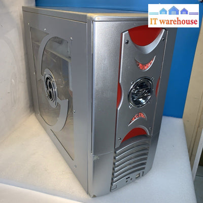 Vintage ~  Desktop PC Case + Power supply+ CD-ROM +Floppy Drive+screw