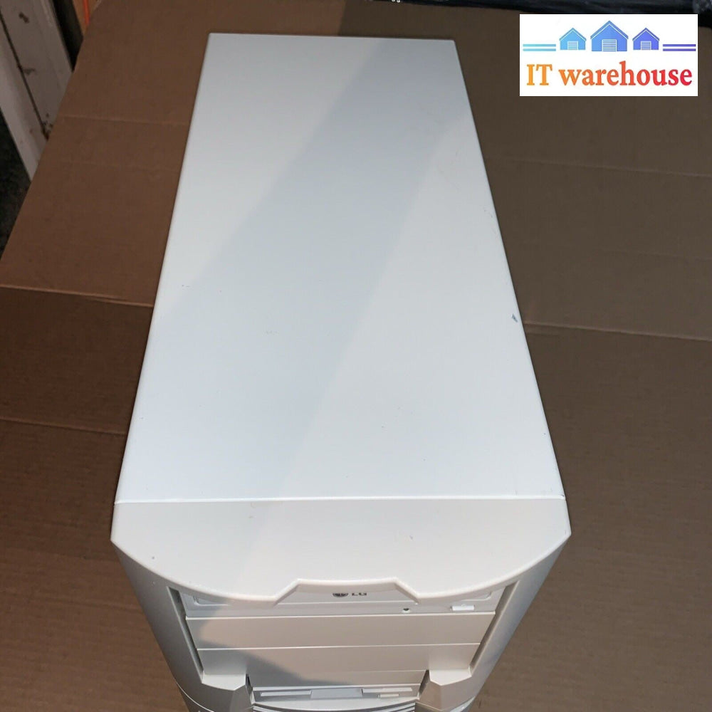 Vintage ~ Desktop PC Case   (With PSU + DVD-ROM + floppy Drive + Screws)