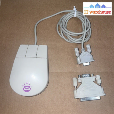 Vintage DEXXA Mouse MF21 9F DZLMF21 3 button Mouse with 9 pin / 25 pin plug