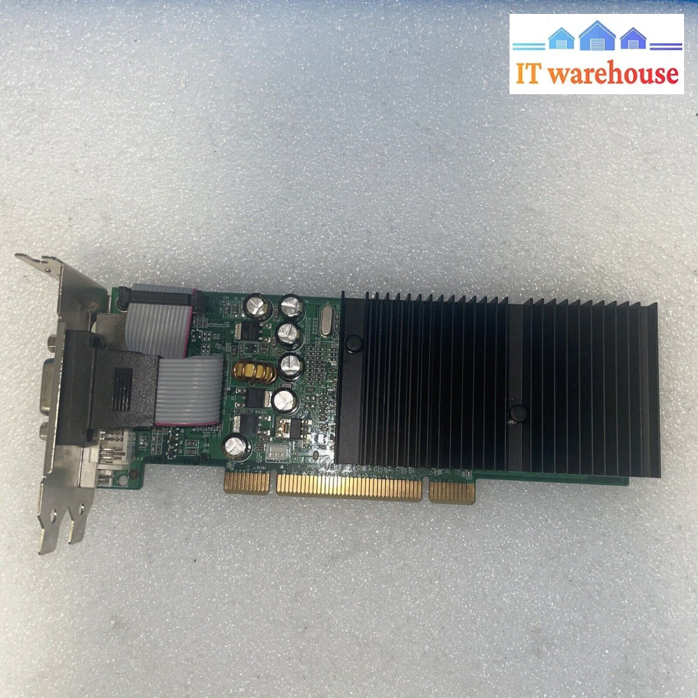 Vintage ~ E-Geforce 6200 256Mb Ddr 256-P1-N399-Lx Pci Graphics Video Card (Half)