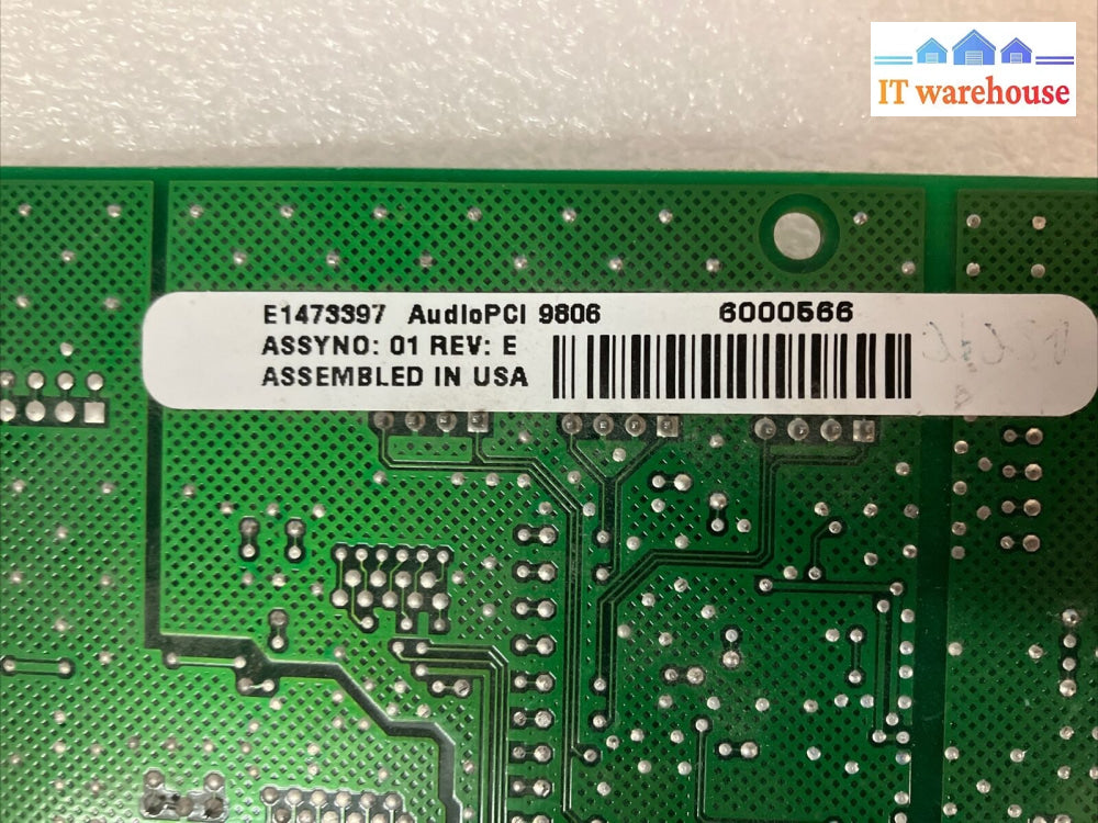 Vintage Ensoniq Es1370 Audio Pci 9806 Sound Card E1473397 ~