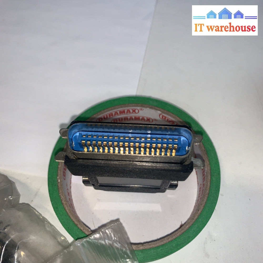 Vintage GC-715 Gender Changer DB25 Male to Centronic 36 Male Adapter