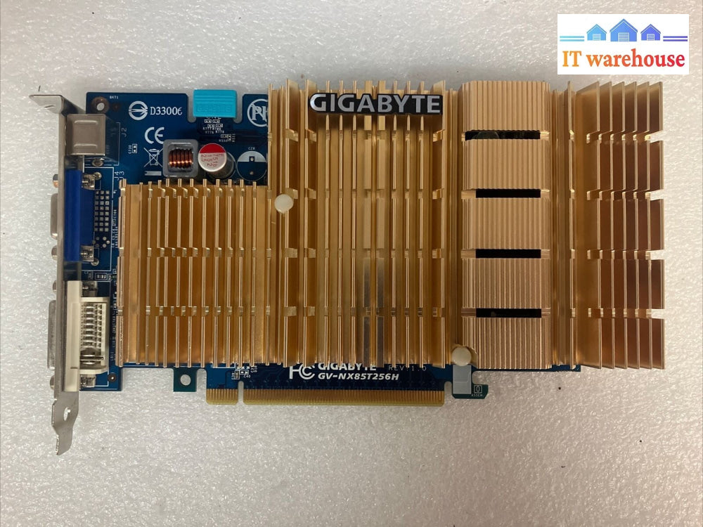 Vintage Gigabyte GeForce 8500GT 256MB GDDR2 PCI-E VGA DVI Video Graphics Card ~