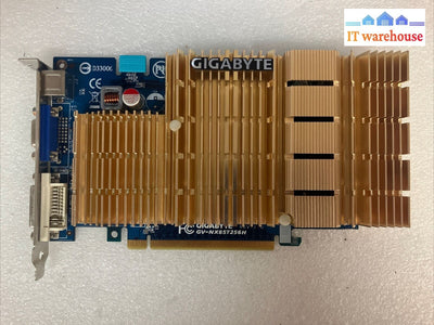 Vintage Gigabyte GeForce 8500GT 256MB GDDR2 PCI-E VGA DVI Video Graphics Card ~