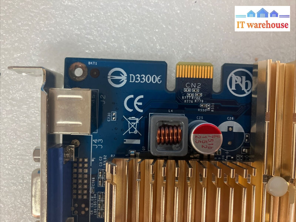 Vintage Gigabyte Geforce 8500Gt 256Mb Gddr2 Pci-E Vga Dvi Video Graphics Card ~