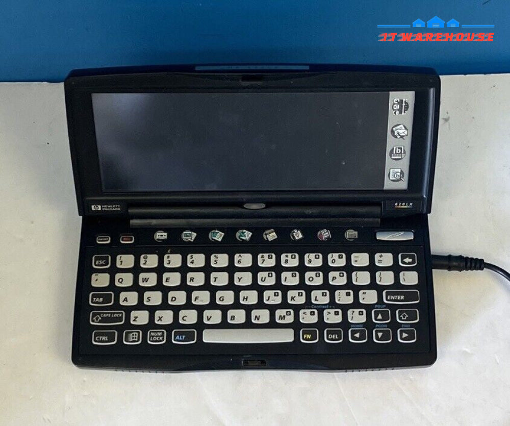 Vintage HP 620LX Touch Screen Mini PC Hitachi SH3 CPU / 16MB RAM / Windows CE ~