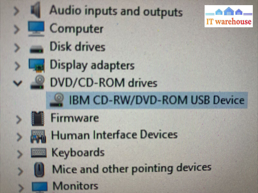 ~ Vintage Ibm Cd-Rw Dvd-Rom Usb 2.0 Combo Drive 22P9195 With Cable