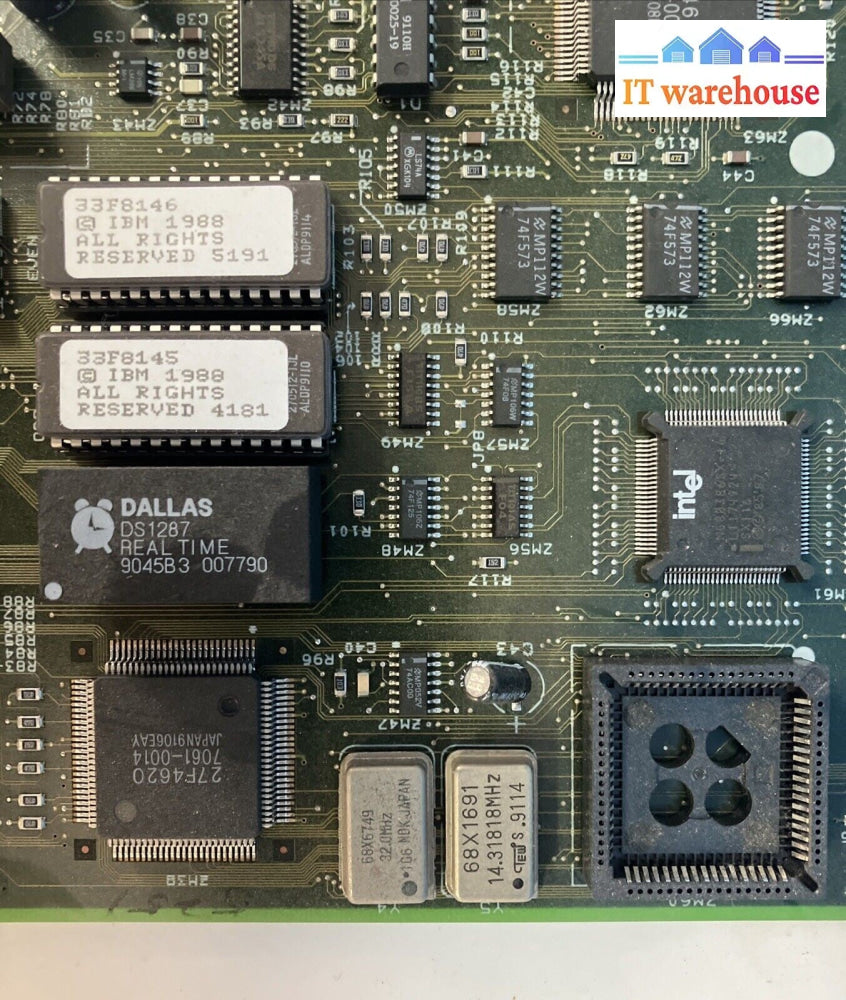 Vintage IBM PS/2 MODEL 55 SYSTEM BOARD 27F4667 With RAM ~