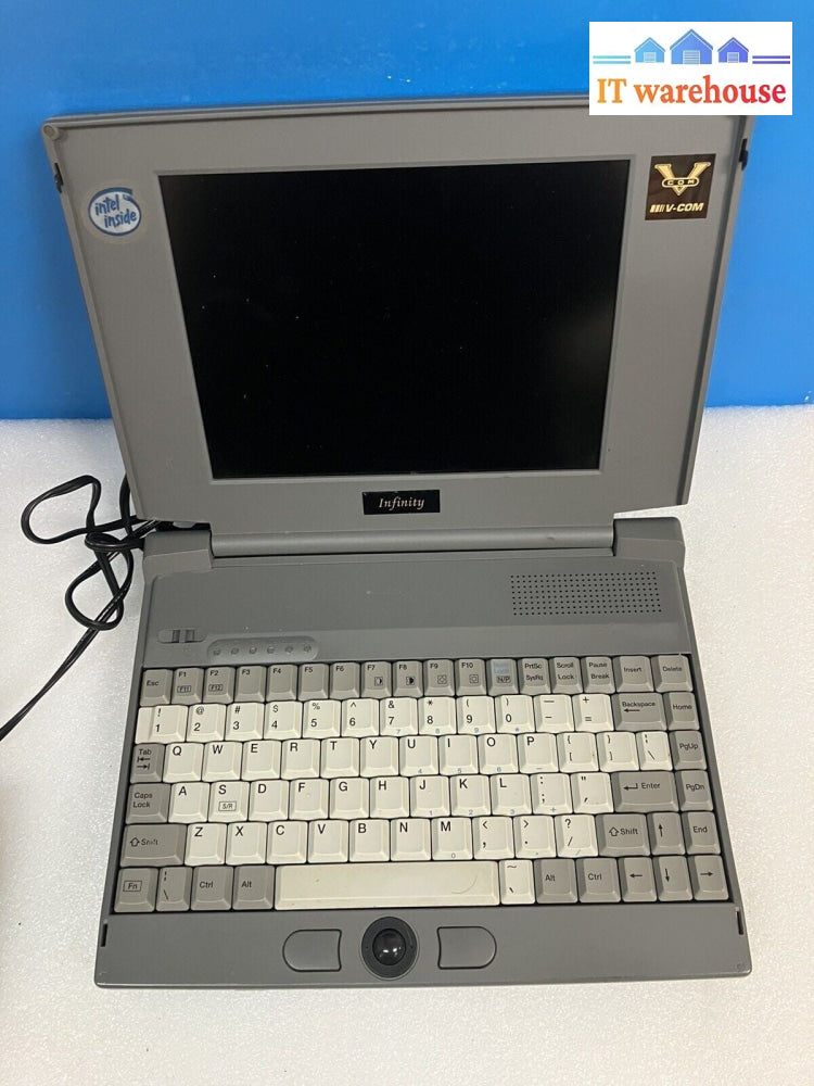 ~ Vintage Infinity PN325 Notebook Intel CPU (No Hard Disk Drive, Read)