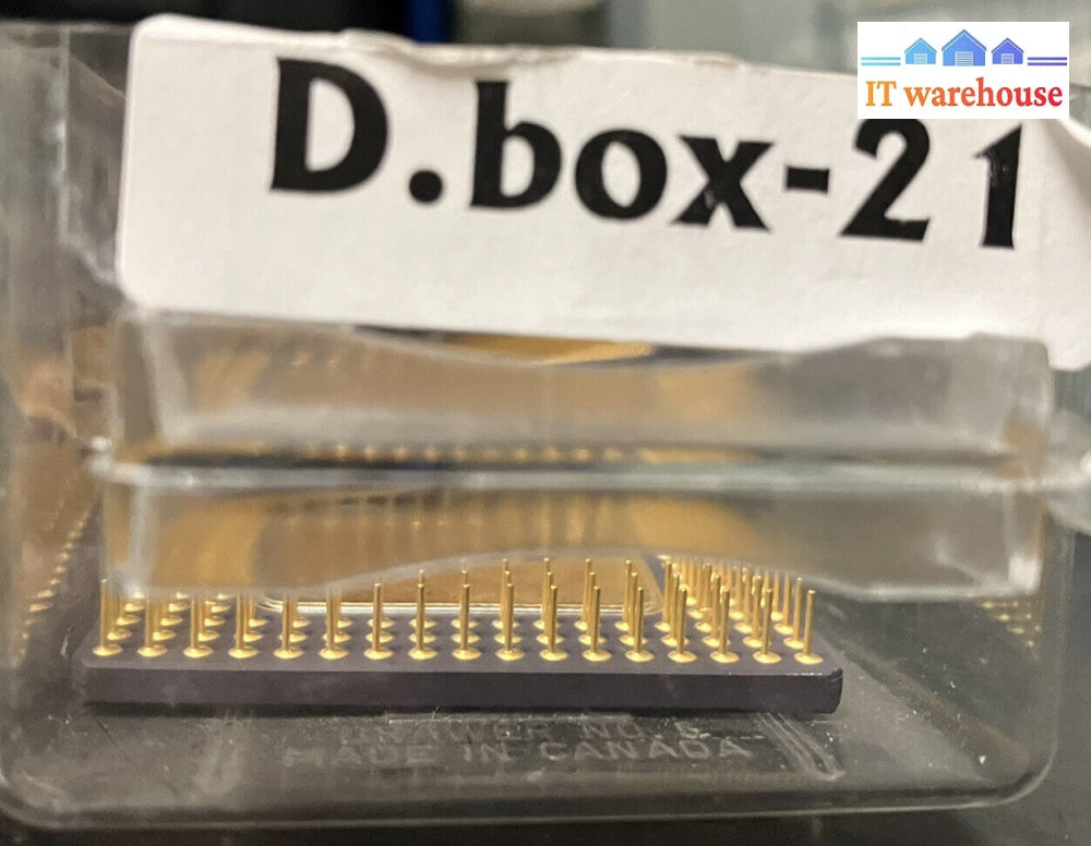 ~ Vintage Intel I486 Dx 33 Mhz A80486Dx-33 Sx419 Cpu Processor