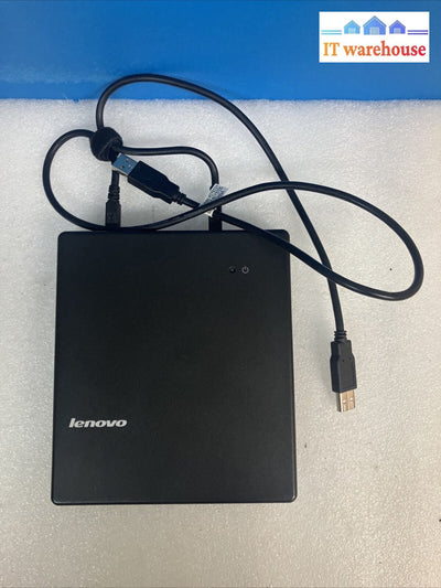 ~ Vintage Lenovo DV-W28PU-A USB Super Multi-Burner 40Y8693 40Y8694 W/ USB Cable