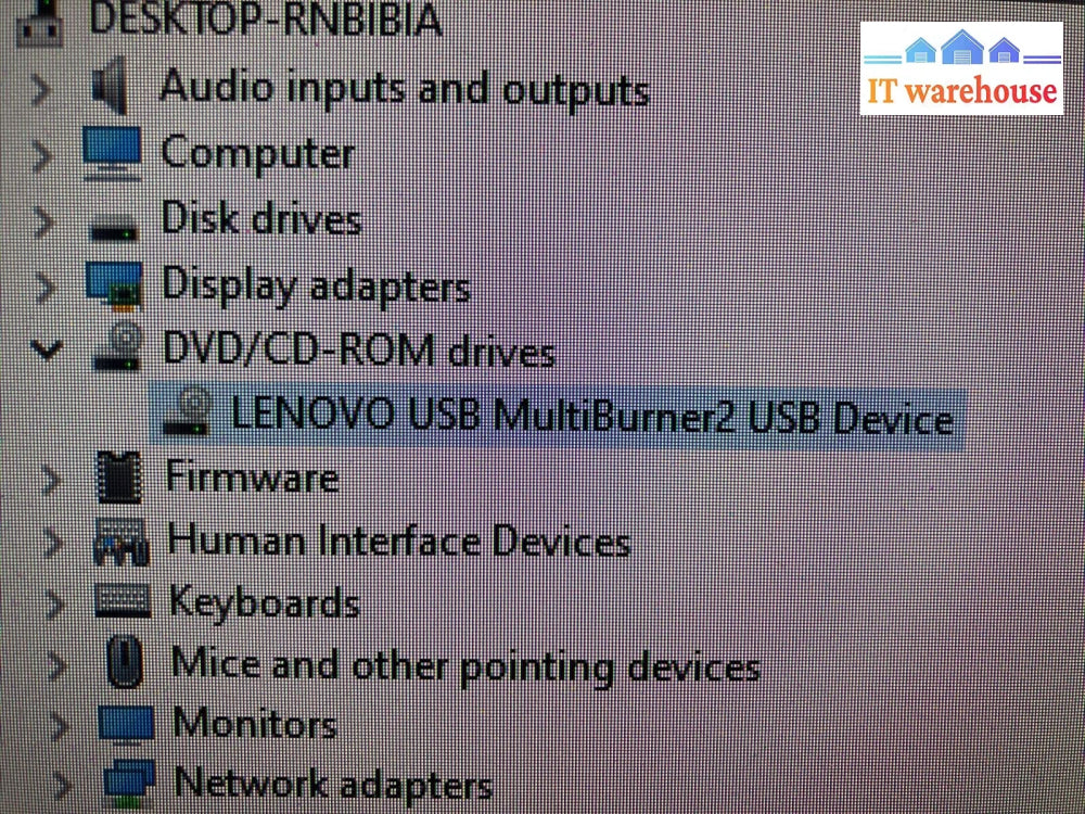 ~ Vintage Lenovo DV-W28PU-A USB Super Multi-Burner 40Y8693 40Y8694 W/ USB Cable