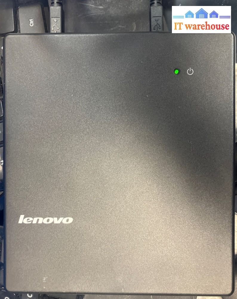 ~ Vintage Lenovo DV-W28PU-A USB Super Multi-Burner 40Y8693 40Y8694 W/ USB Cable