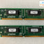 ~(Vintage) Lot of 2 Ktm2mx36/qcas Kingston 8mb 60ns 72-pin SIMM Memory Module