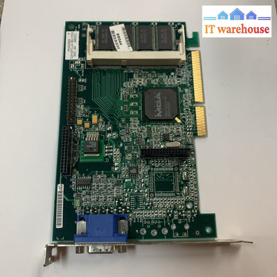 Vintage MATROX G200 G2 + MILA/8D/CPQ MATROX 8MB AGP VIDEO CARD