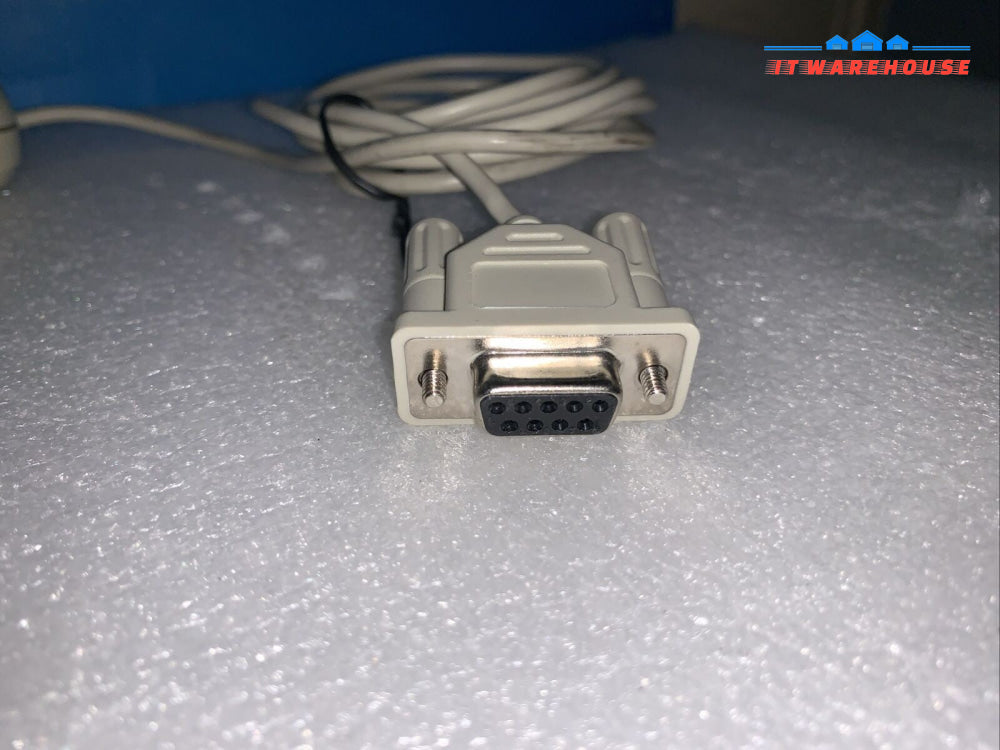 Vintage - Mitsumi 2 Button Serial Mouse ECM-S31 For IBM Apple PC Computer 1996