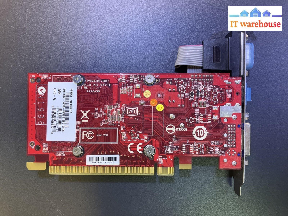 Vintage MSI GeForce GT 520 (Fermi) 1GB DDR3 PCI Express 2.0 x16 Ready Video ~