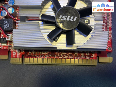 Vintage MSI GeForce GT 520 (Fermi) 1GB DDR3 PCI Express 2.0 x16 Ready Video ~