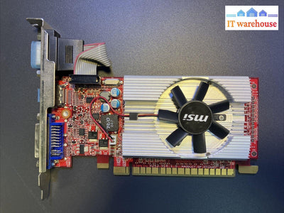 Vintage Msi Geforce Gt 520 (Fermi) 1Gb Ddr3 Pci Express 2.0 X16 Ready Video ~