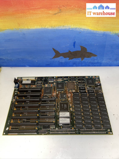 Vintage NEAT 80386 SX motherboard 386 processor 4MB Ram 1988 AMI-1311
