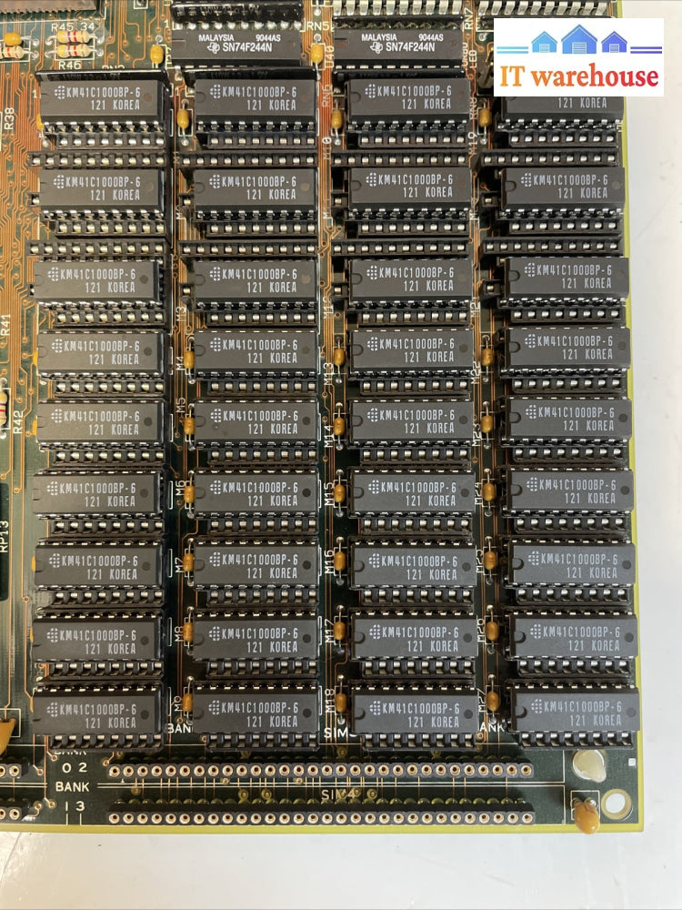 Vintage NEAT 80386 SX motherboard 386 processor 4MB Ram 1988 AMI-1311