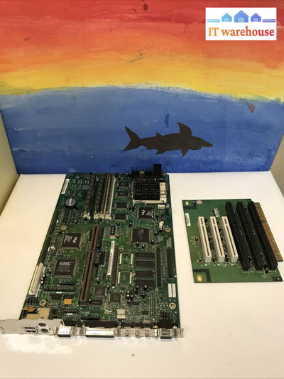 Vintage NEC PC Power Player 2010 Pentium Socket 7 Motherboard + CPU + Ram + rise