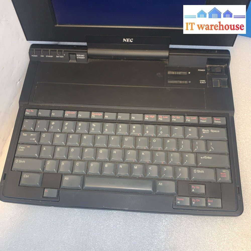 Vintage NEC UltraLite 286V Personal Computer 9-Inch Monochrome LCD