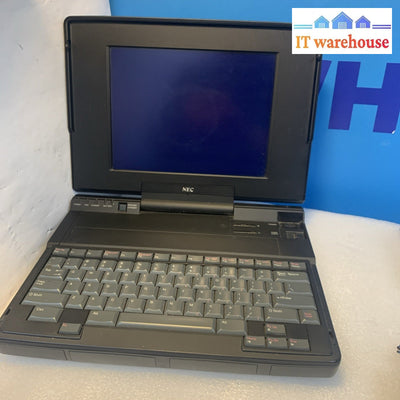 Vintage NEC UltraLite 286V Personal Computer 9-Inch Monochrome LCD