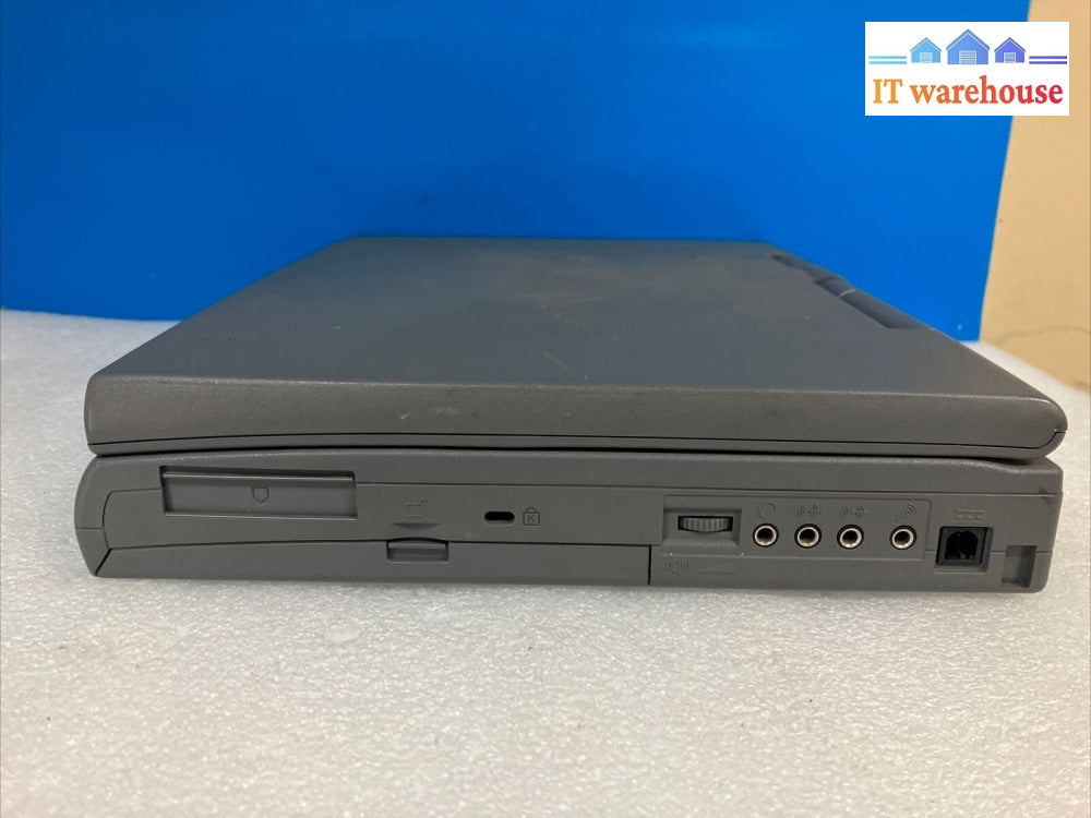 ~Vintage Nec Versa Pc-6200-81703 11.5’ Laptop Pentium Cpu 48Mb Ram 1Gb Windows98