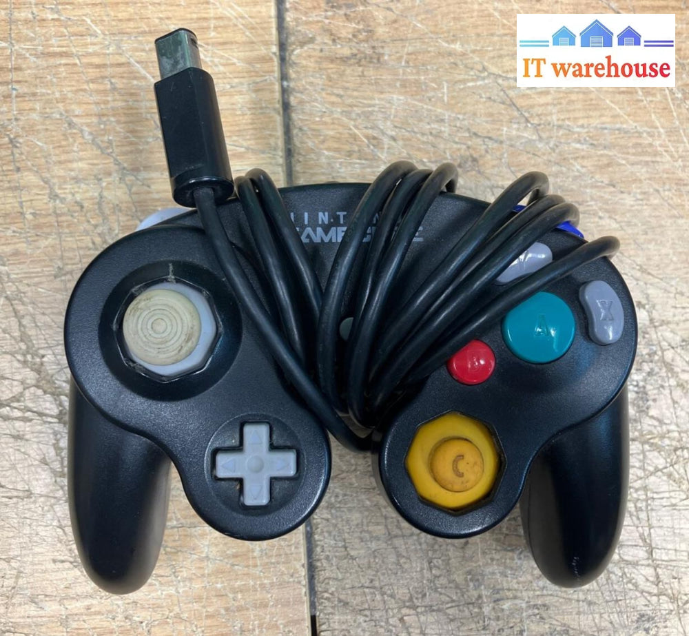 Vintage Nintendo Gamecube Console Dol-101 With 2 Controllers And Accessories ~