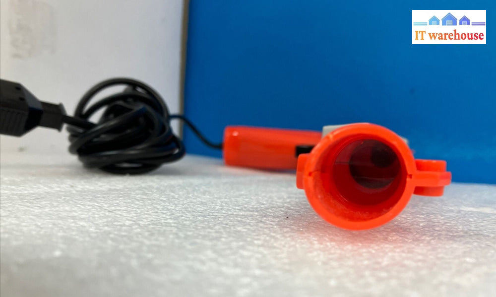 ~ Vintage Nintendo NES Duck Hunt Zapper Gun NES-005 Orange 1985 Original OEM