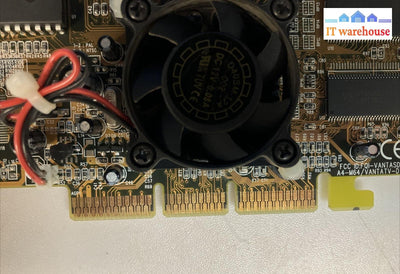 Vintage Nvidia VANTA A4-M64 VANTASD / VANTATV-D1 AGP Graphics Card AM64D1-32M ~