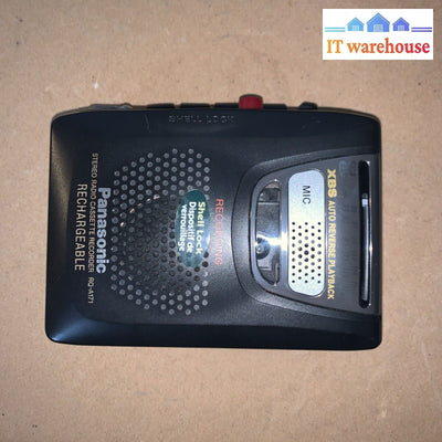 Vintage Panasonic Portable Cassette player recorder RQ-A171 For Parts Or Repair