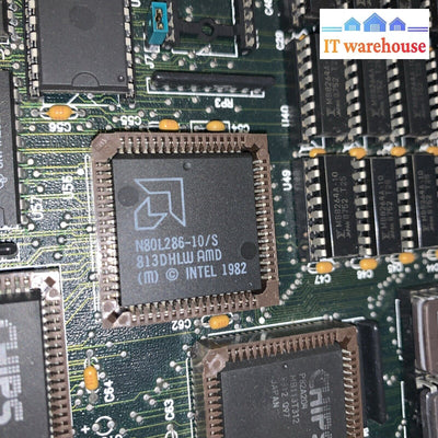Vintage PC Motherboard 1980s 286 CPU 037-3.3-0288